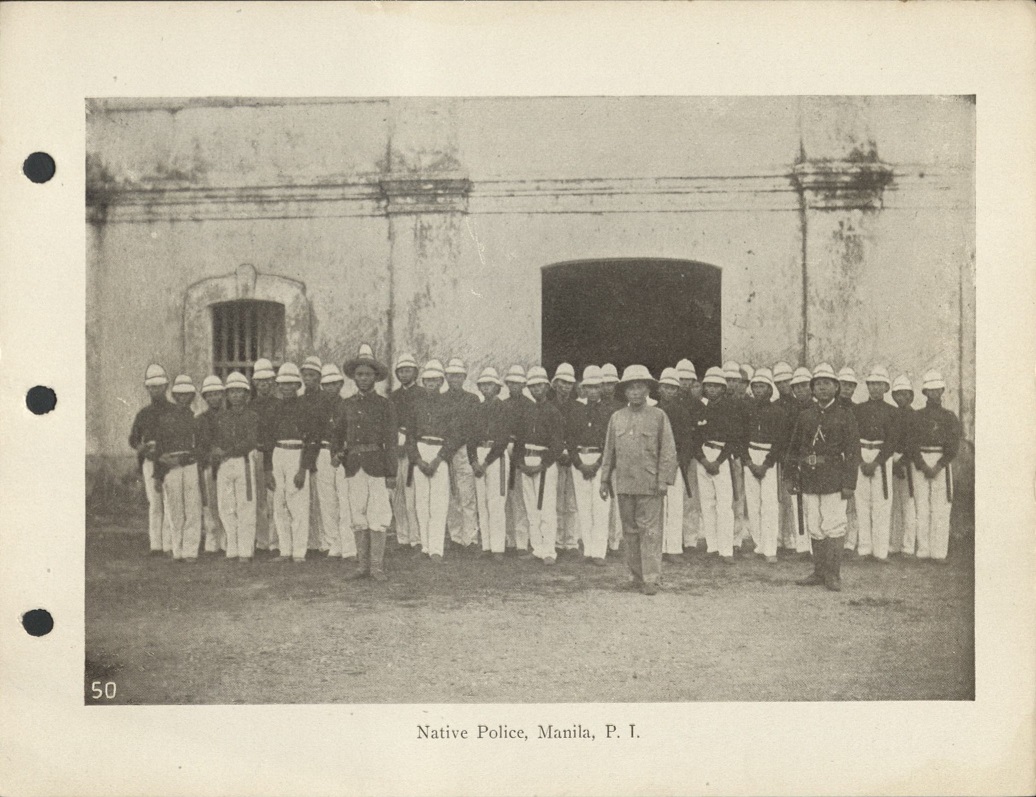 50. Native police, Manila, P. I.