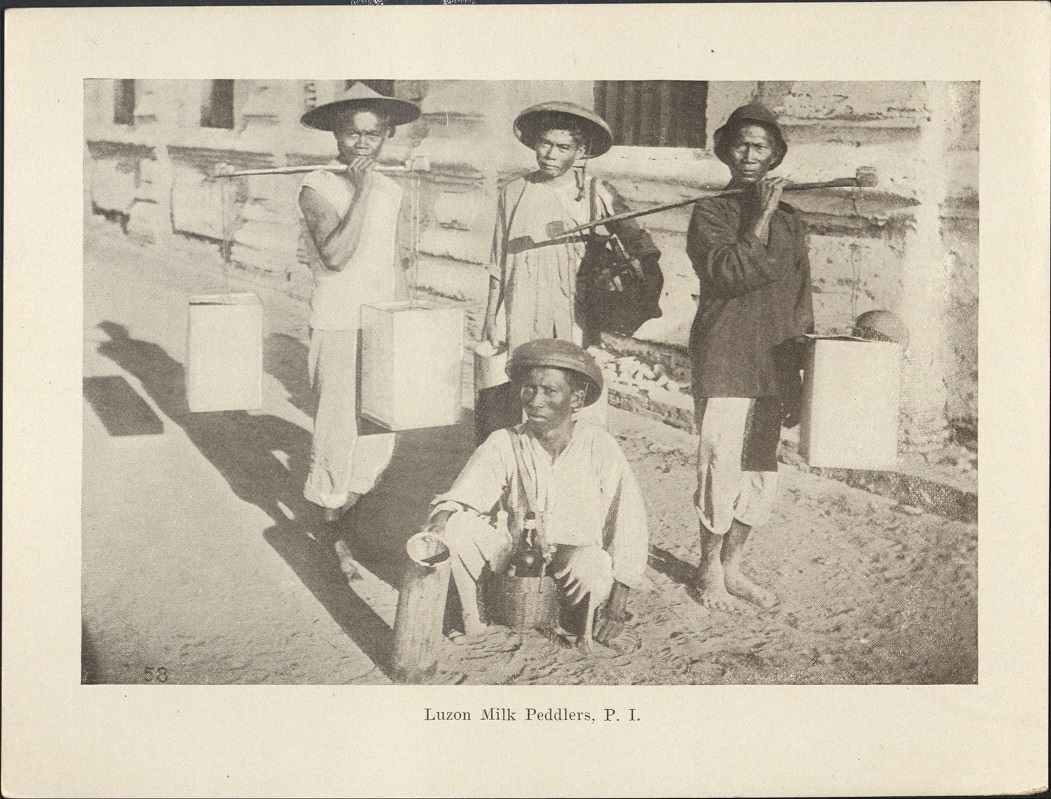 58. Luzon milk peddlers, P. I.