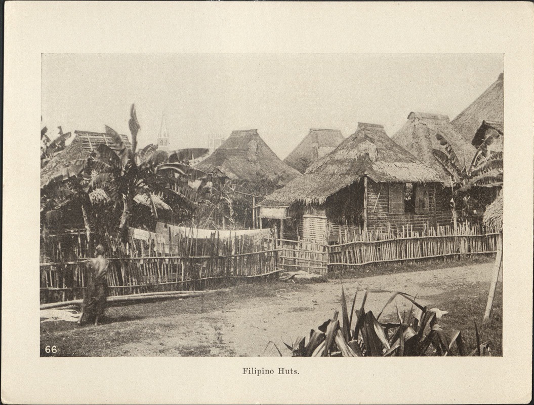 66. Filipino huts.