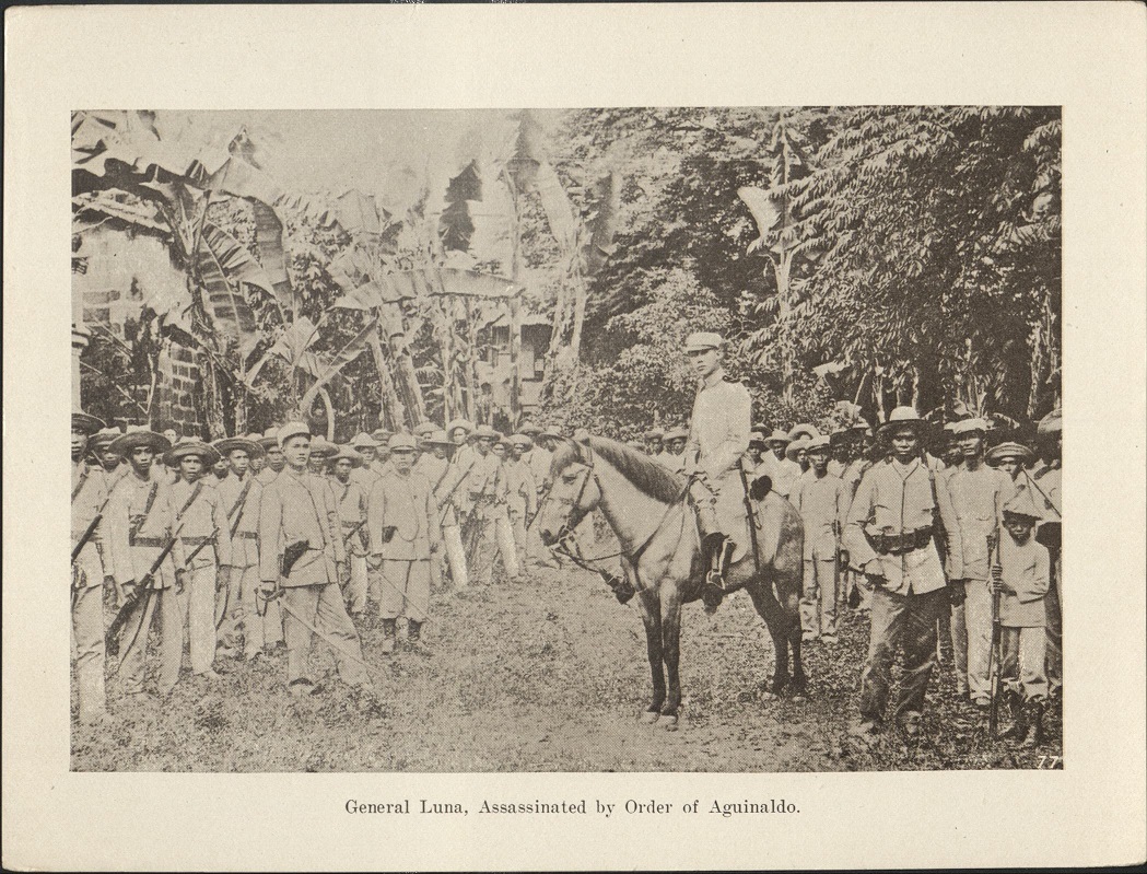77. General Luna, assassinated by order of Aguinaldo.