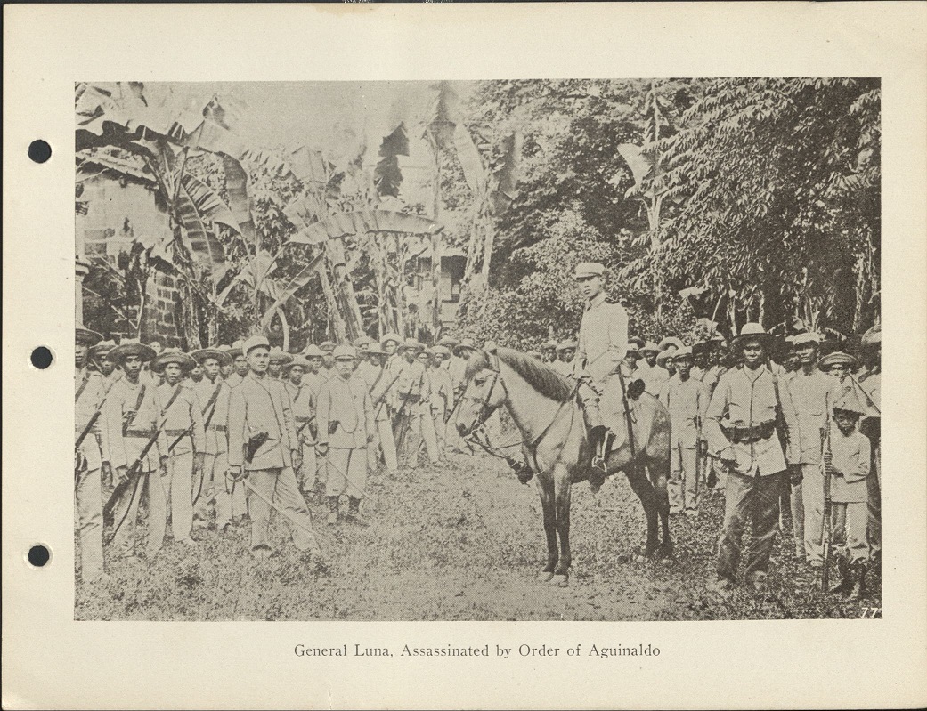 77. General Luna, assassinated by order of Aguinaldo.