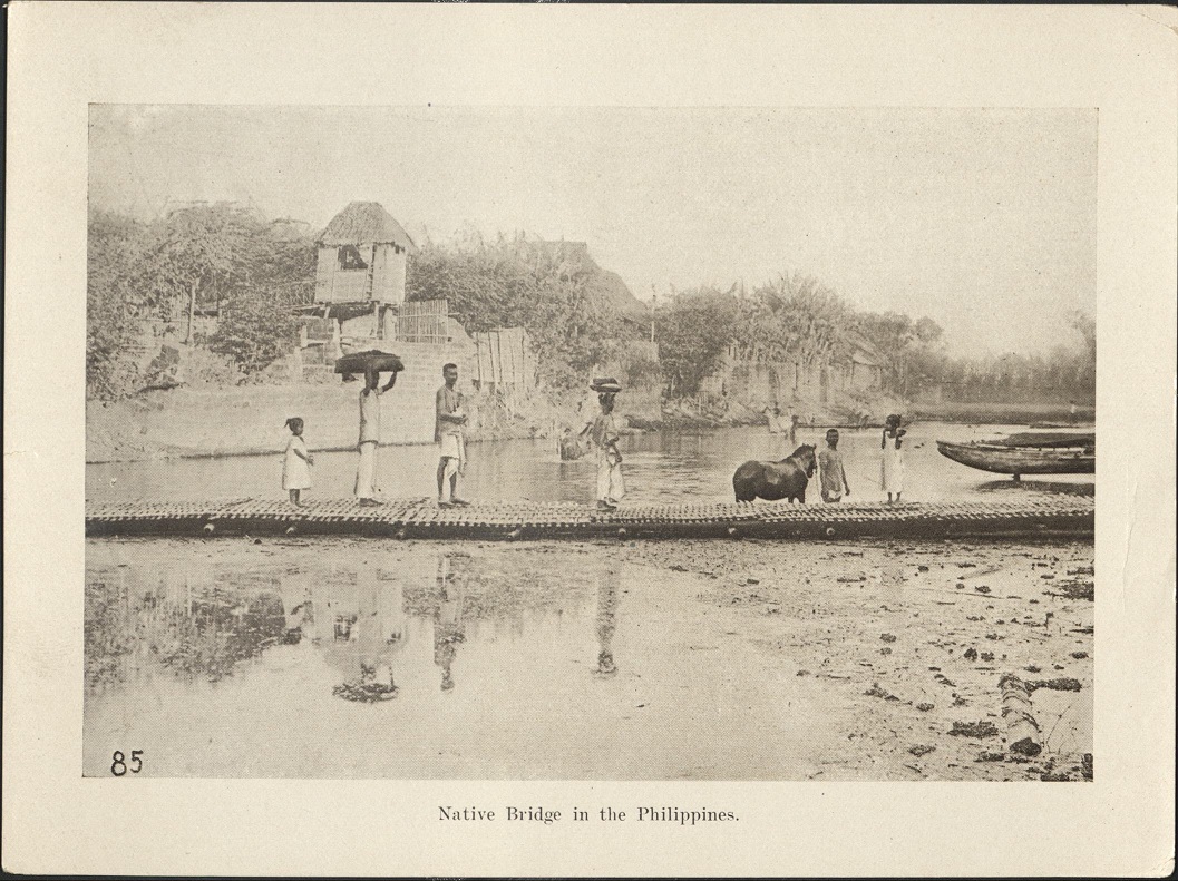 85. Native bridge in the Philippines.