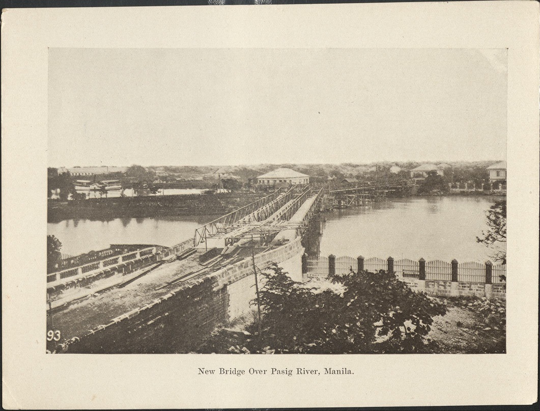 93. New bridge over Pasig River, Manila.