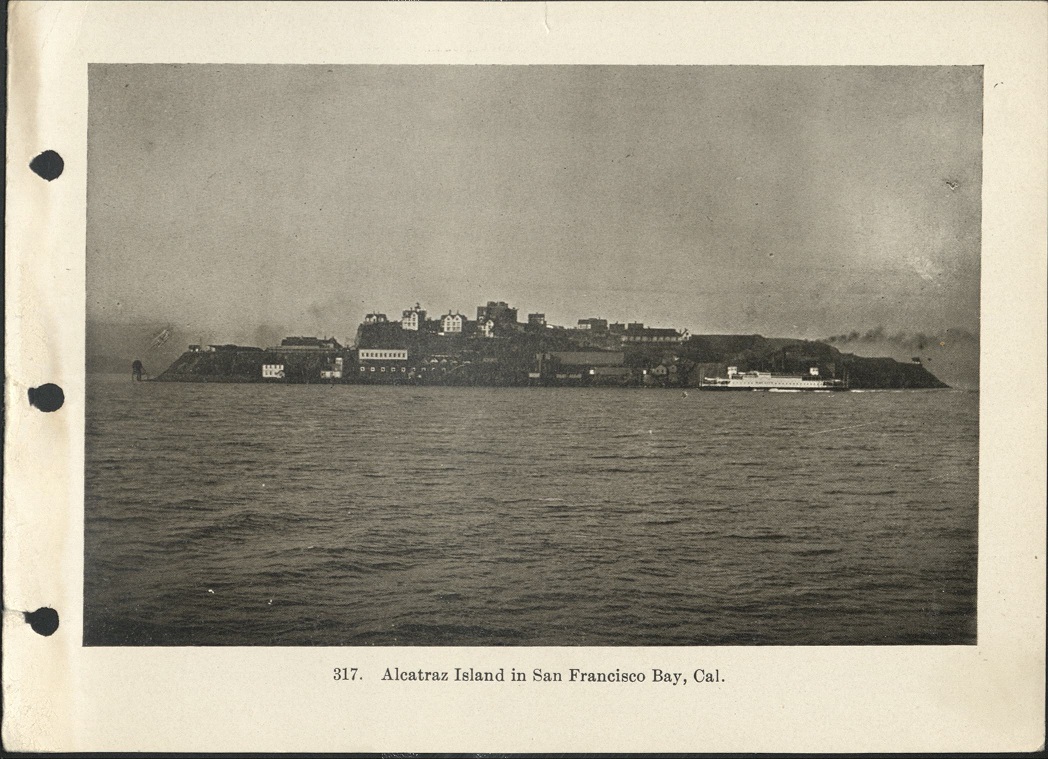 317. Alcatraz Island in San Francisco Bay, Cal.