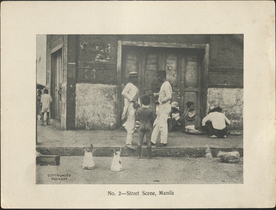 No. 2 – Street scene, Manila.