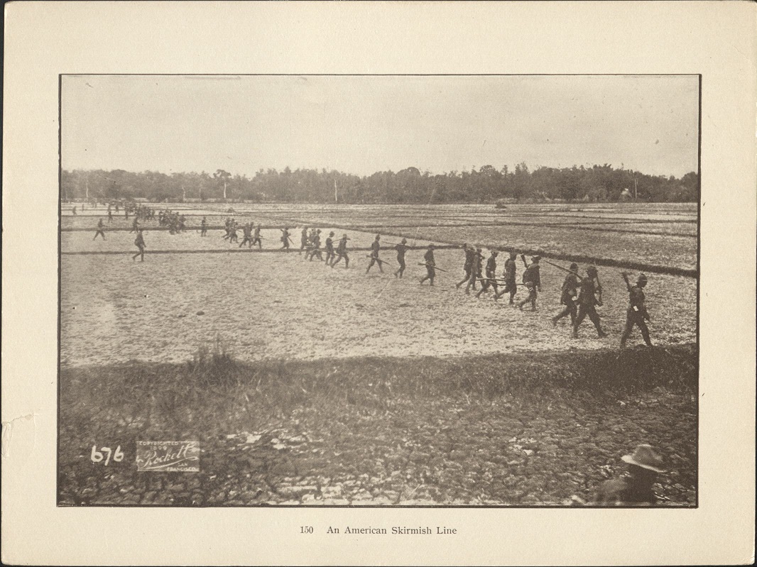 150. An American skirmish line.