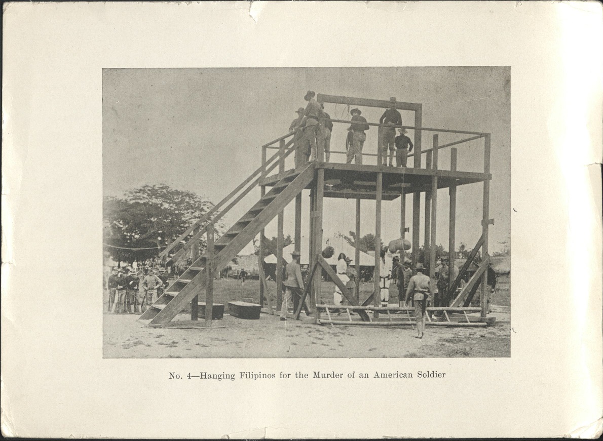 No. 4 – Hanging Filipinos for the murder of an American soldier.