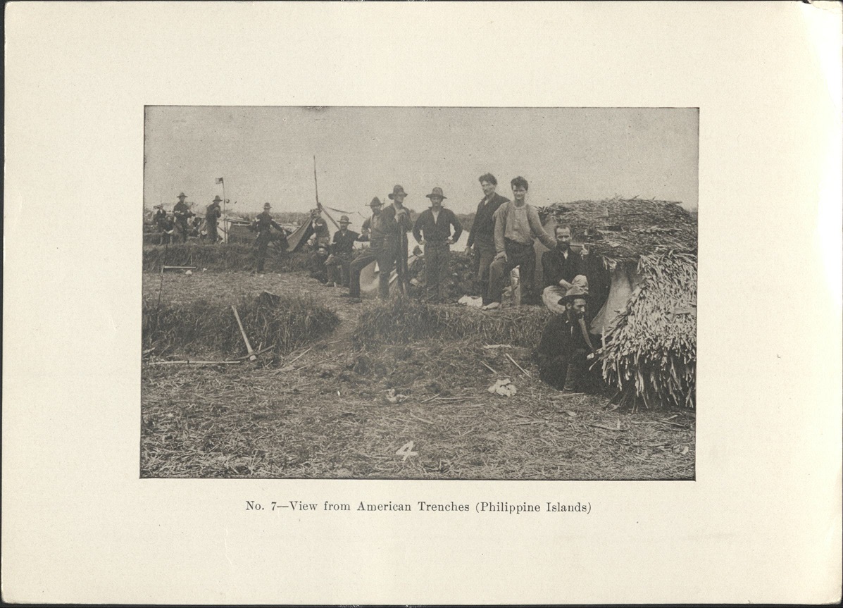 No. 7 – View from American trenches (Philippine Islands).