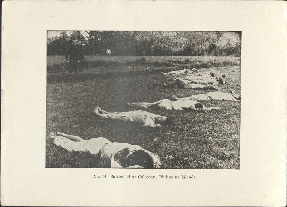 No. 14 – Battlefield at Caloocan, Philippine Islands.