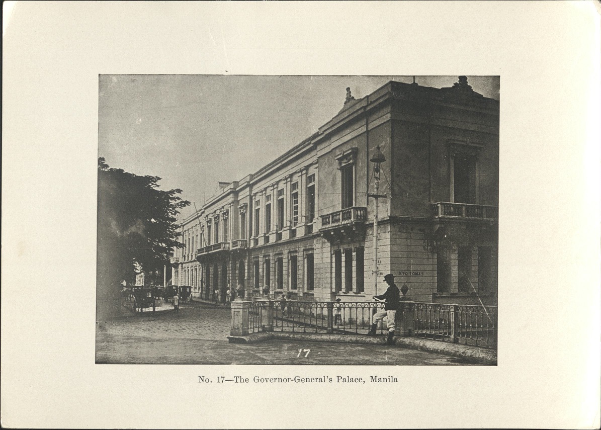 No. 17 – The Governor-General’s Palace, Manila.