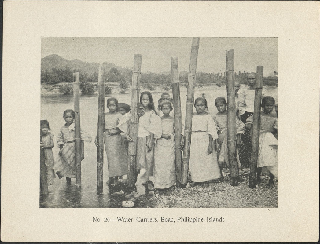 No. 26 – Water carriers, Boac, Philippine Islands.
