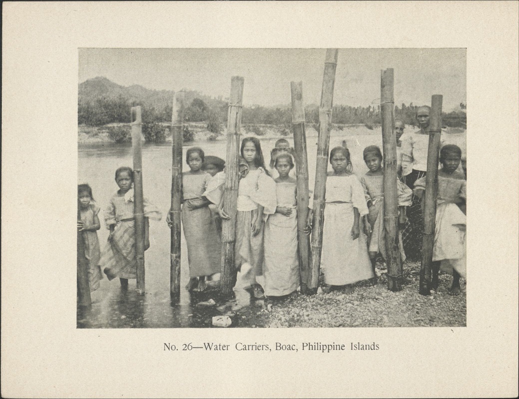 No. 26 – Water carriers, Boac, Philippine Islands.