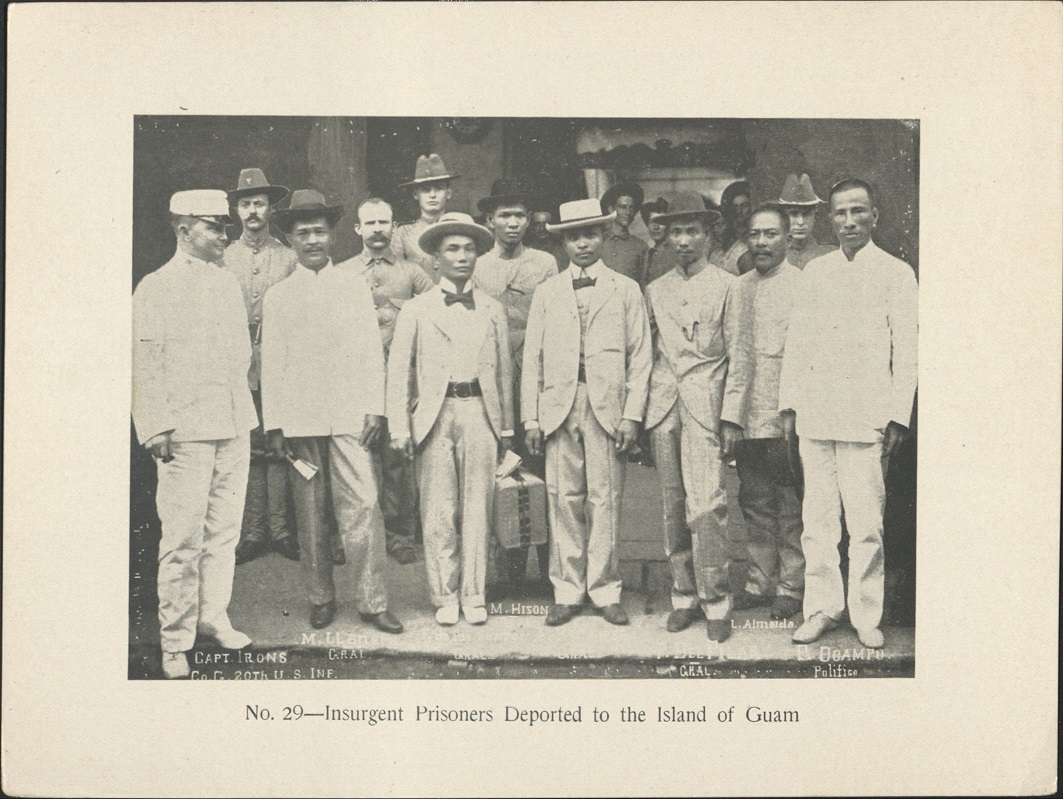 No. 29 – Insurgent prisoners deported to the island of Guam.