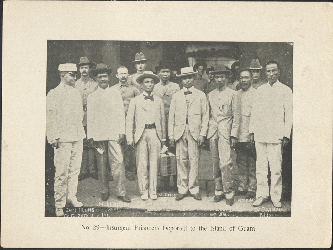 No. 29 – Insurgent prisoners deported to the island of Guam.