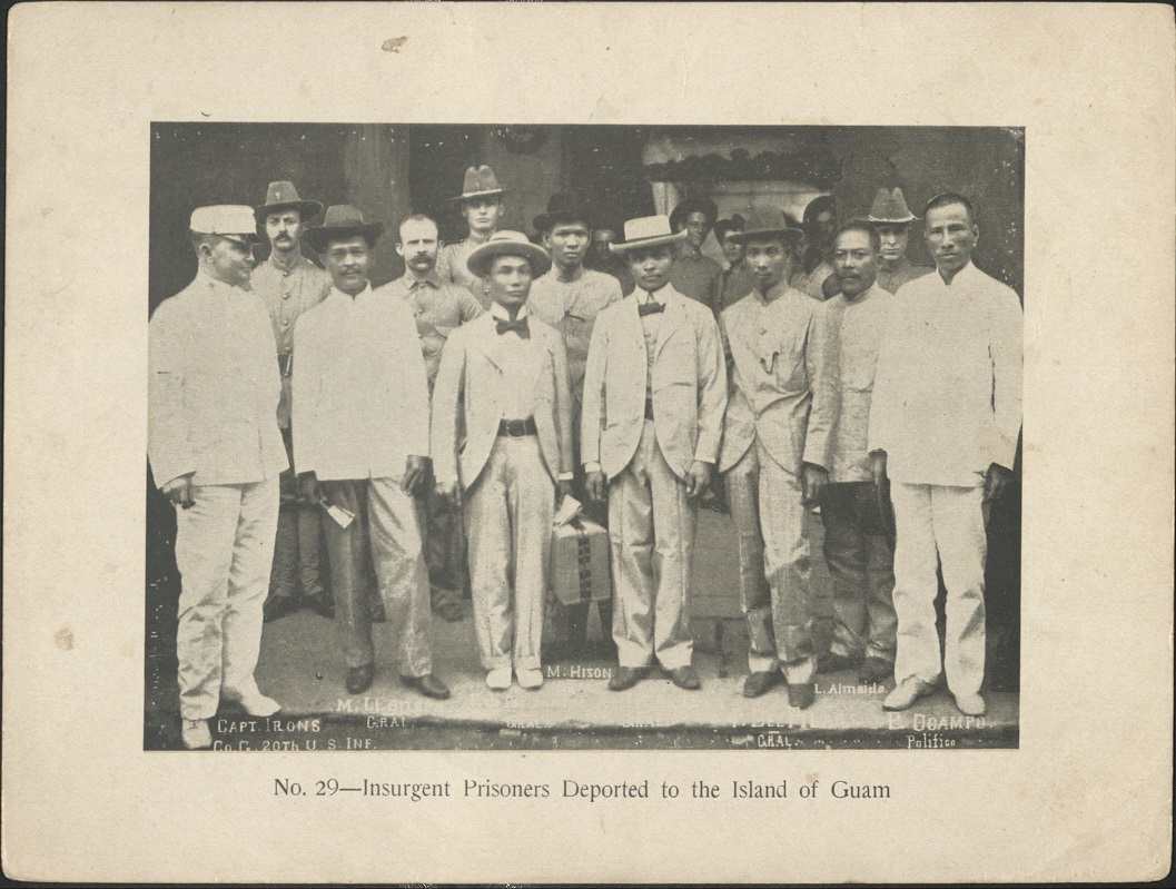 No. 29 – Insurgent prisoners deported to the island of Guam.
