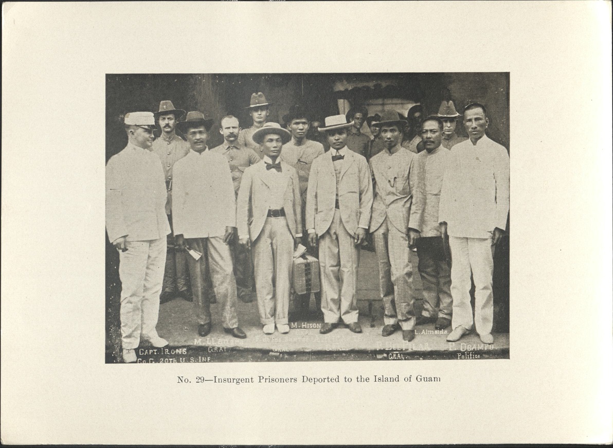 No. 29 – Insurgent prisoners deported to the island of Guam.