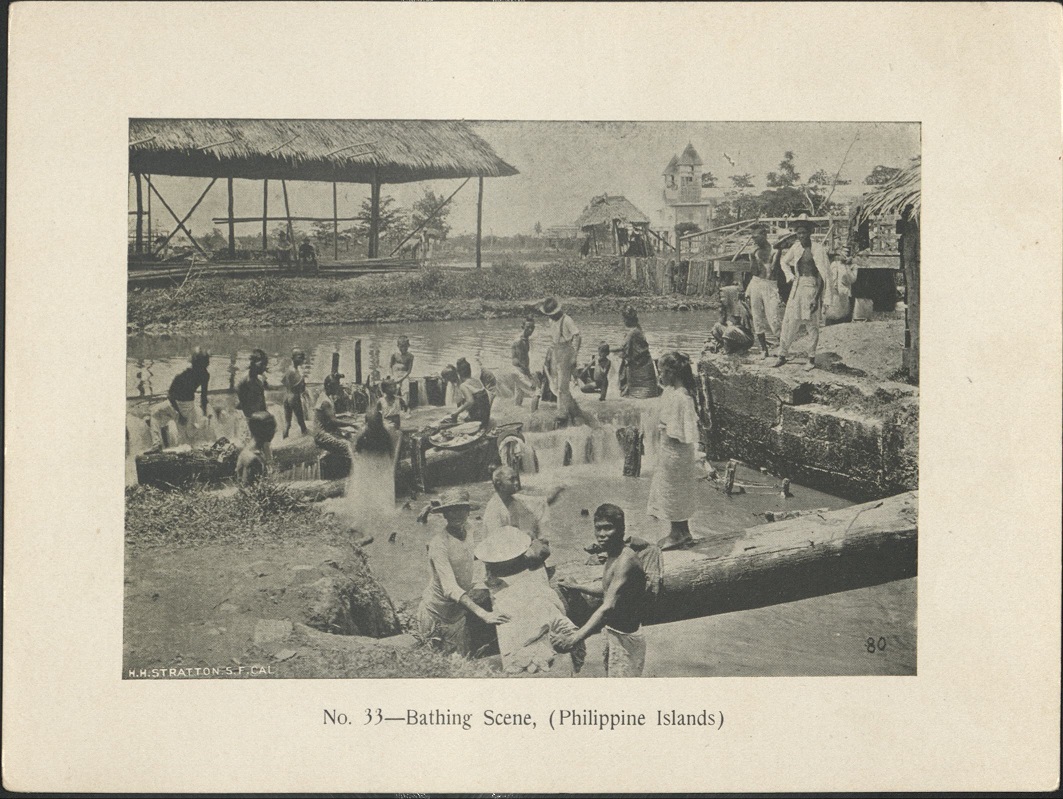 No. 33 – Bathing scene, (Philippine Islands).