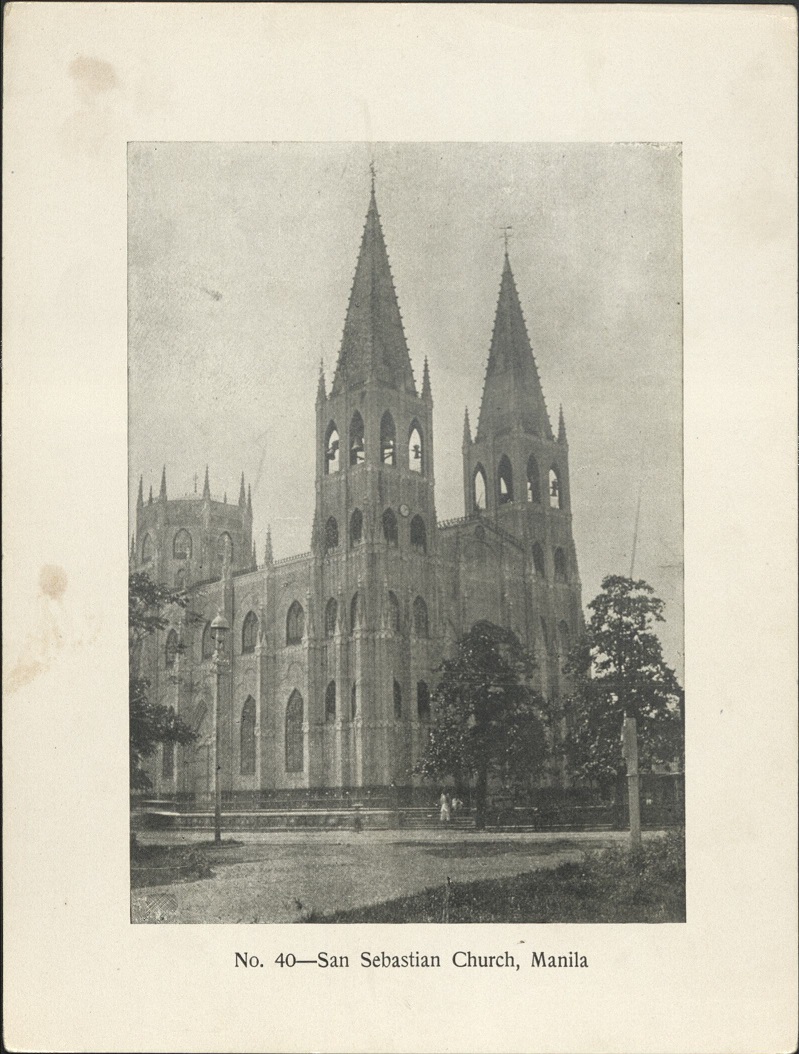 No. 40 – San Sebastian Church, Manila.