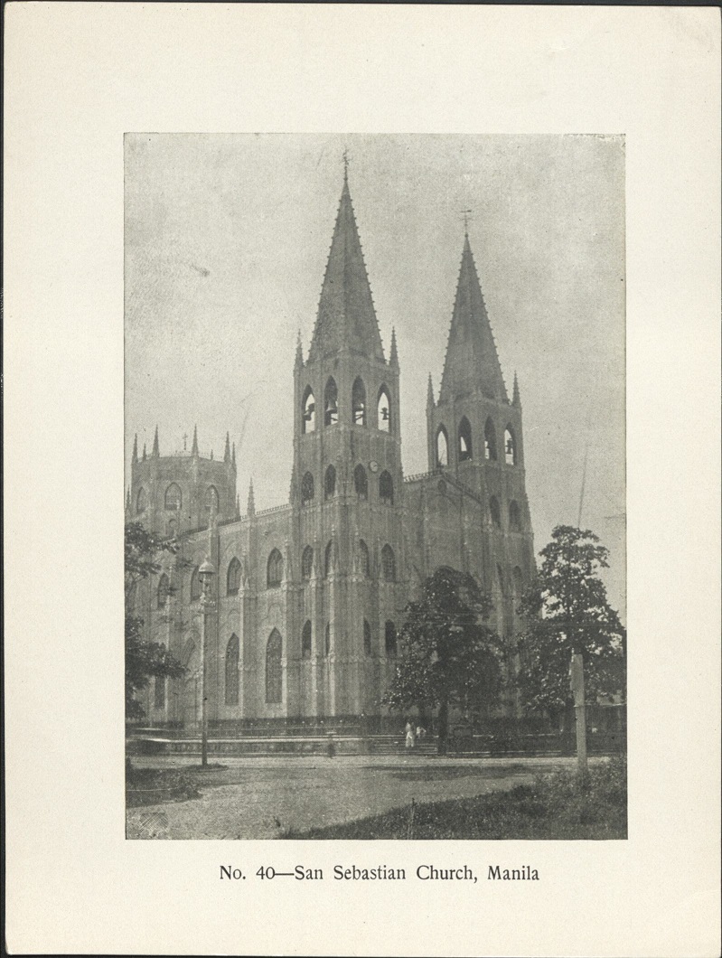 No. 40 – San Sebastian Church, Manila.