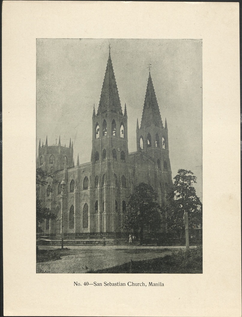 No. 40 – San Sebastian Church, Manila.