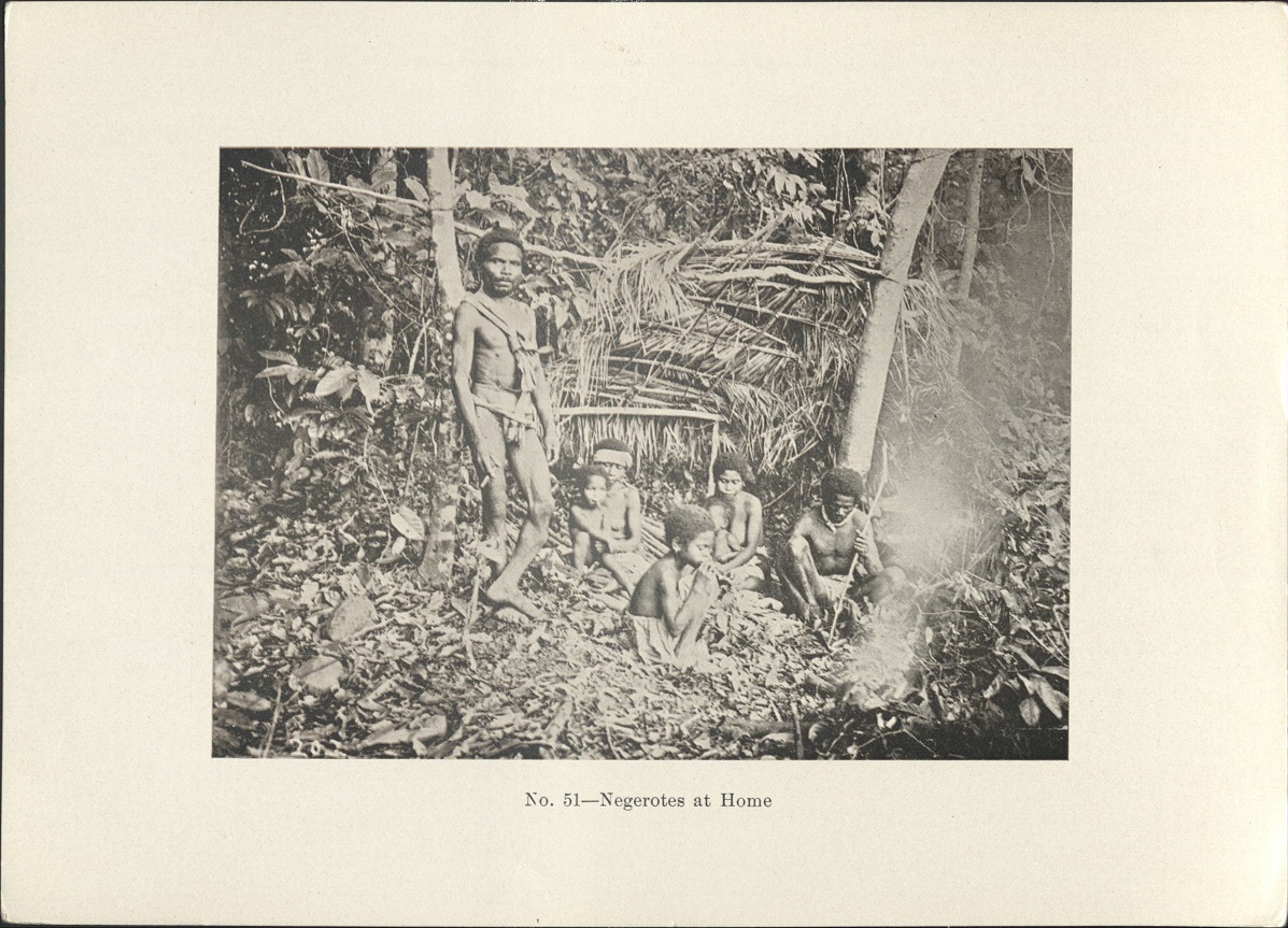 No. 51 – Negerotes {Negritos, or Aeta] at home.