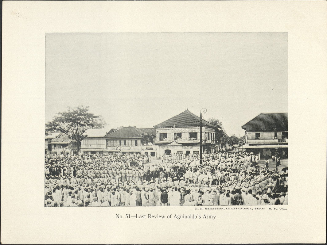 No. 51 – Last review of Aguinaldo’s army.