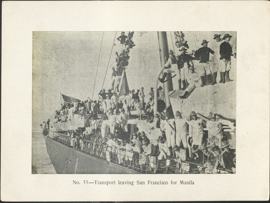 No. 55 – Transport leaving San Francisco for Manila.