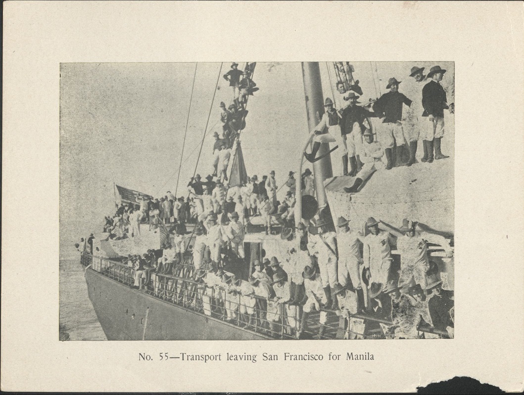 No. 55 – Transport leaving San Francisco for Manila.