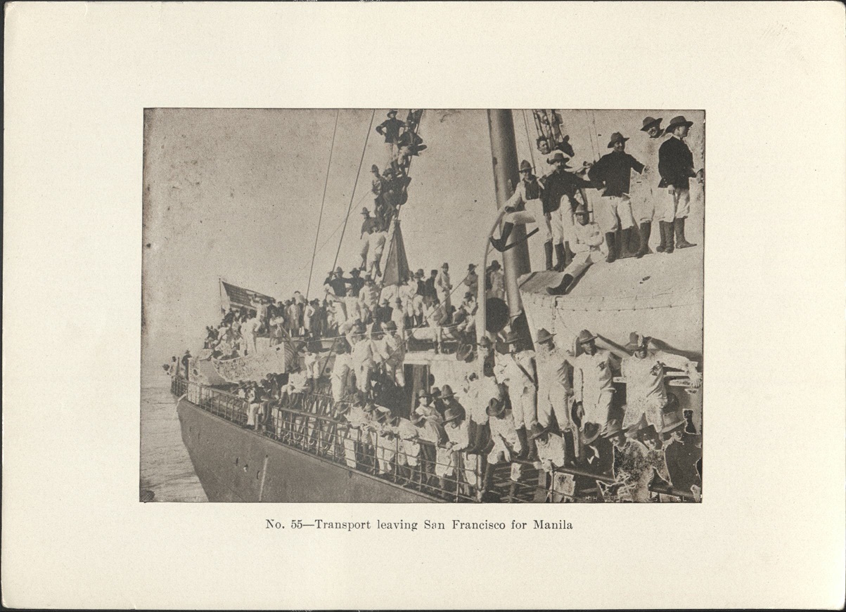 No. 55 – Transport leaving San Francisco for Manila.