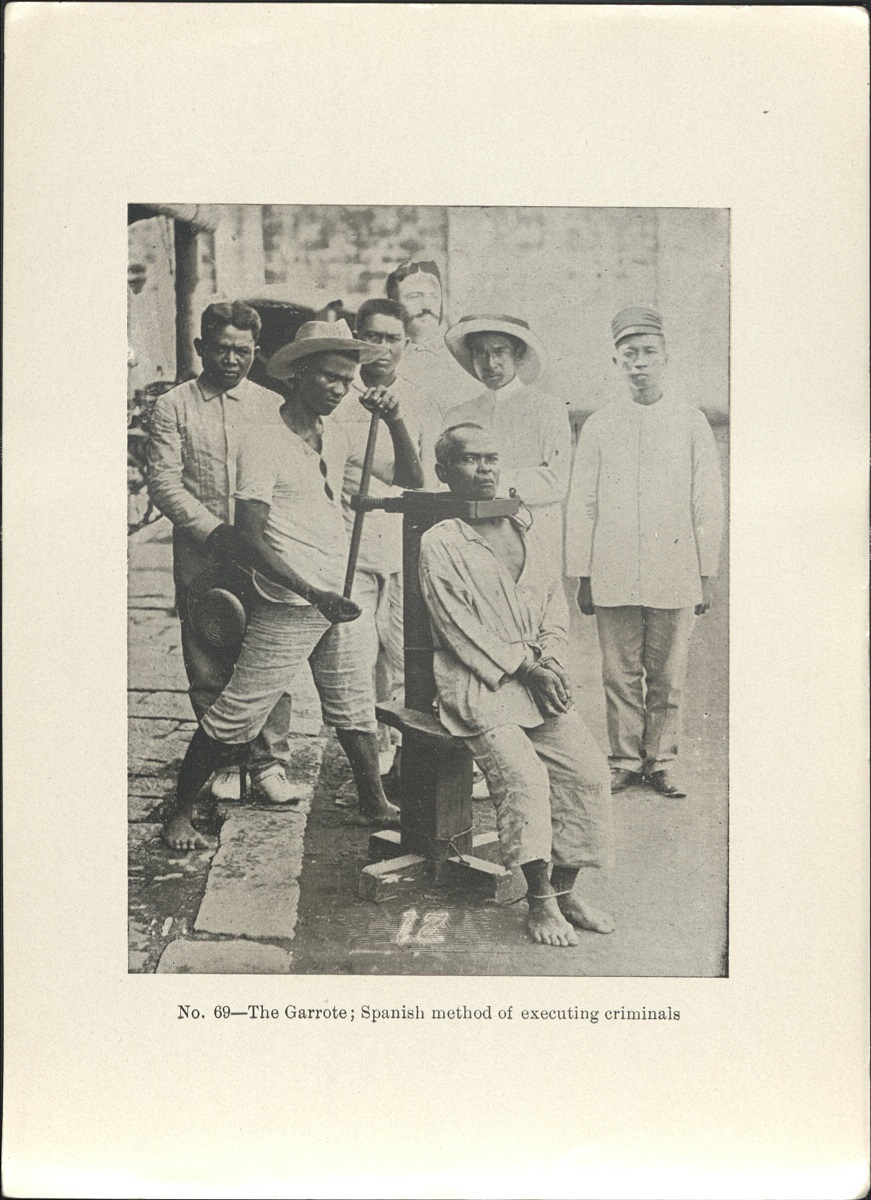 No. 69 – The garrote : Spanish method of executing criminals.