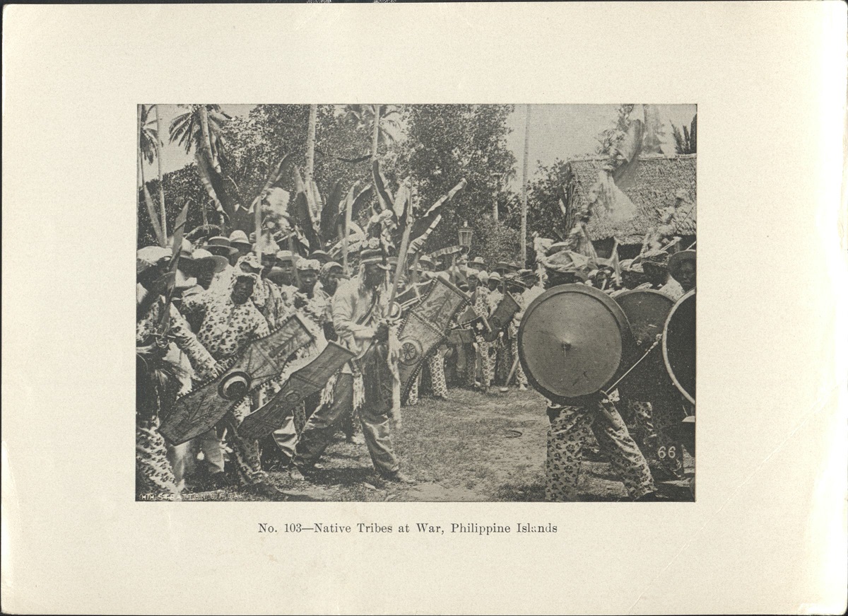 No. 103 – Native tribes at war, Philippine Islands.