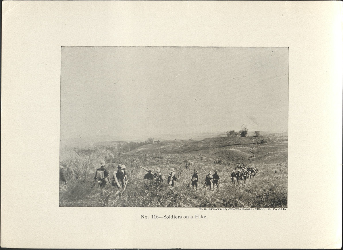 No. 116 – Soldiers on a hike.