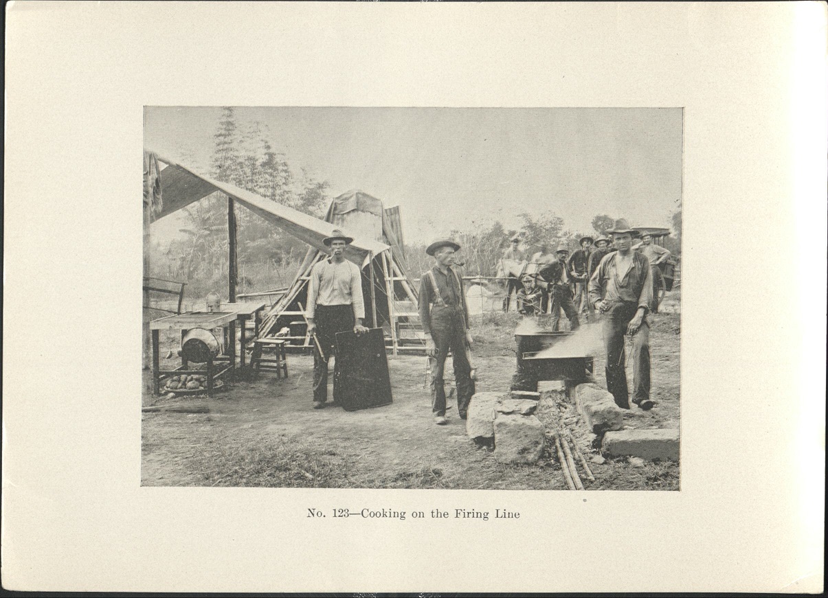 No. 123 – Cooking on the firing line.
