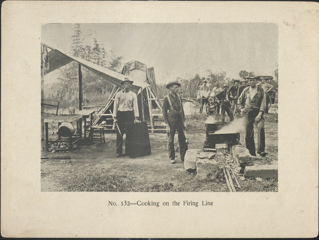 No. 132 – Cooking on the firing line.