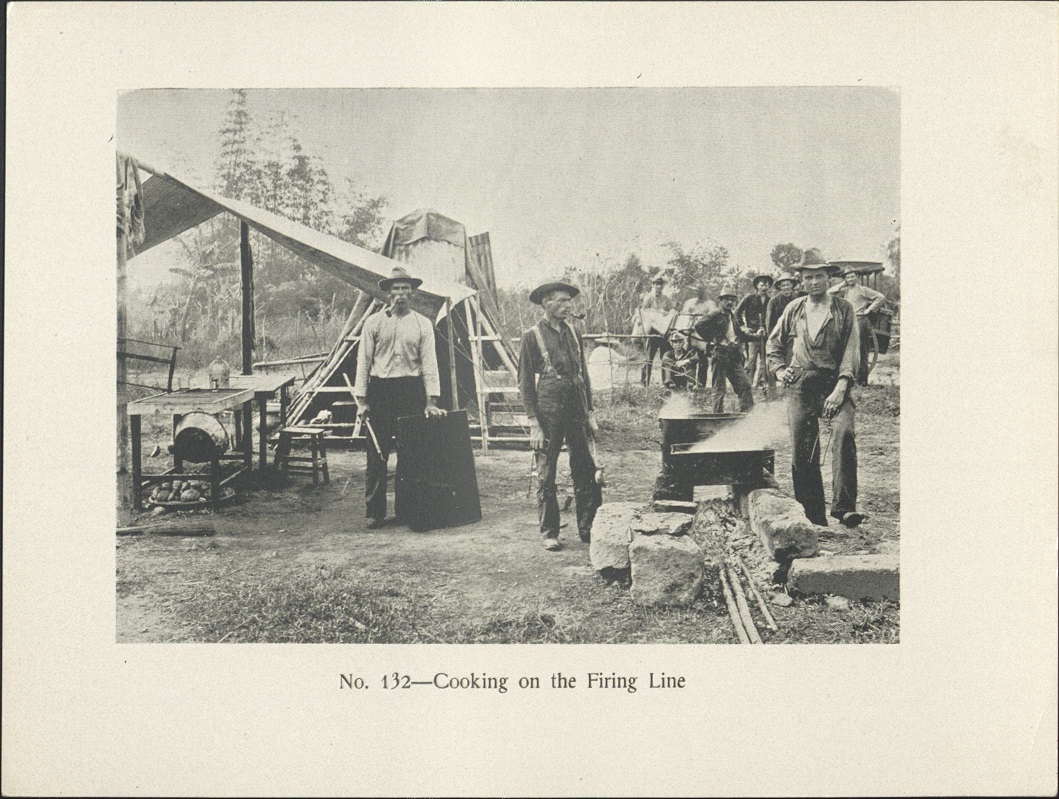 No. 132 – Cooking on the firing line.