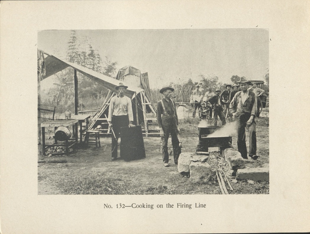 No. 132 – Cooking on the firing line.