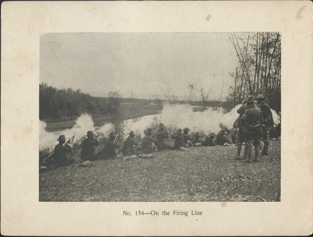 No. 134 – On the firing line.