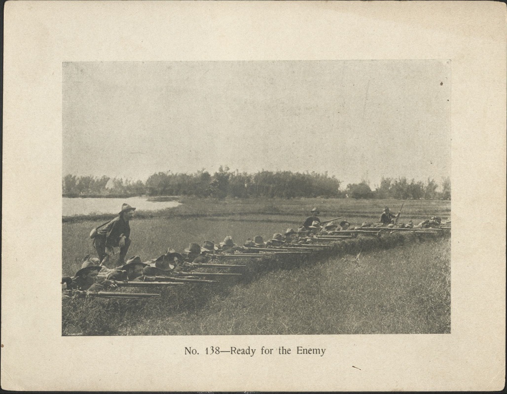 No. 138 – Ready for the enemy.