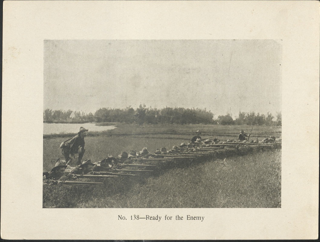 No. 138 – Ready for the enemy.