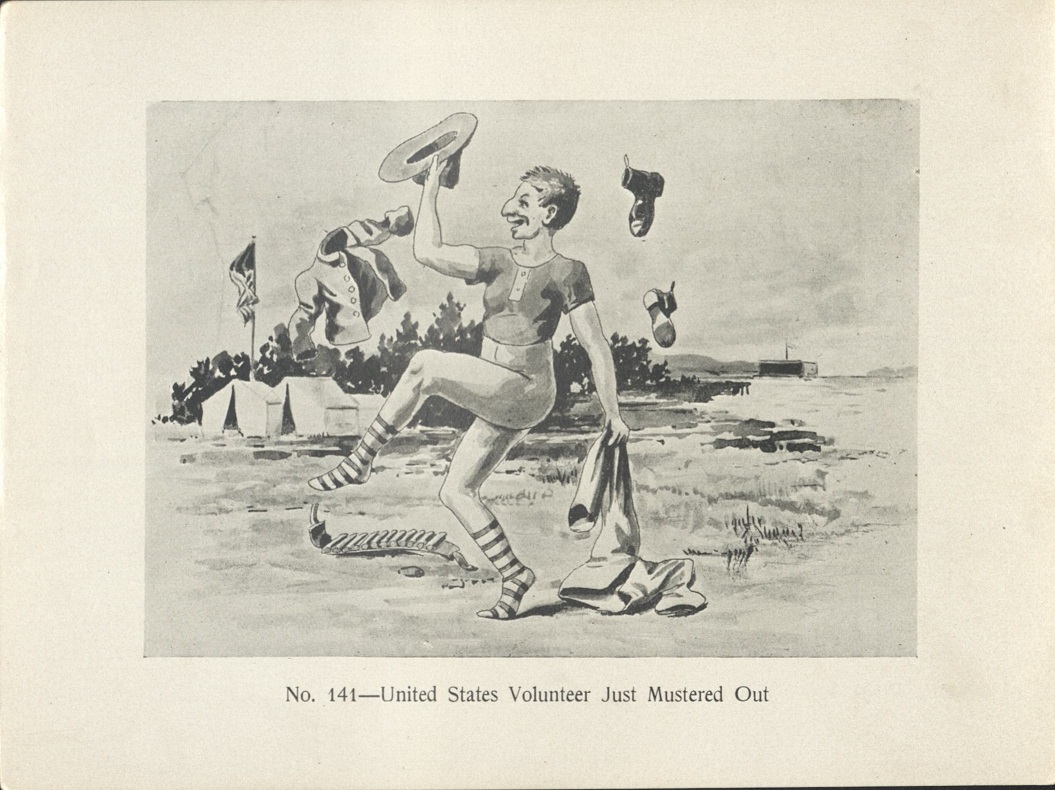 No. 141 – United States Volunteer just mustered out.