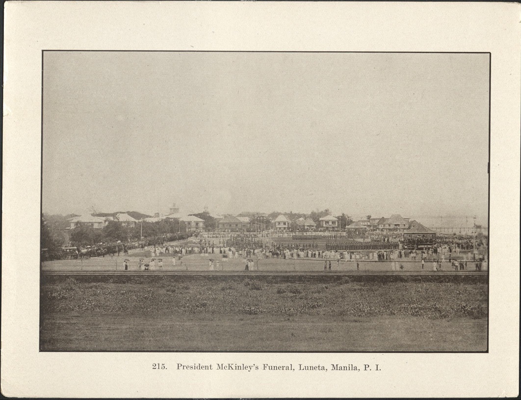 215. President McKinley’s funeral, Luneta, Manila, P. I.