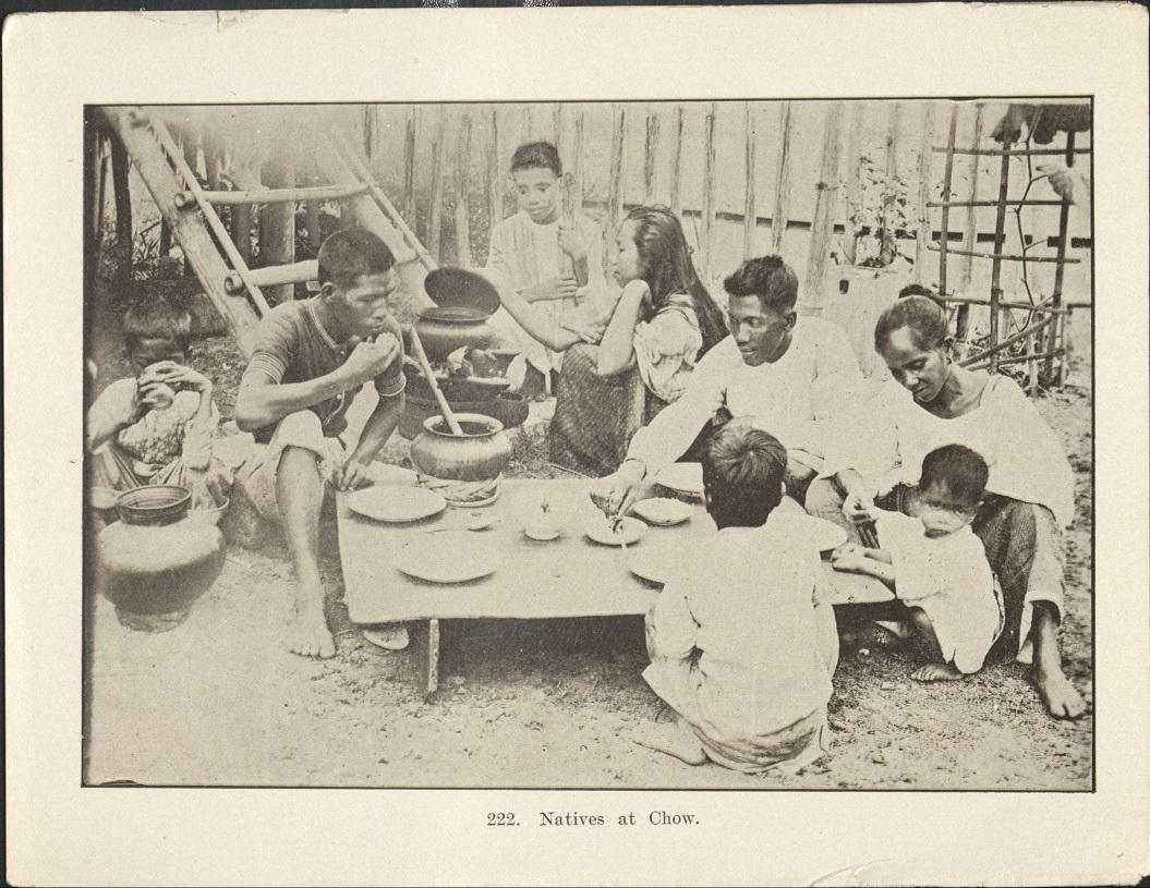 222. Natives at chow.