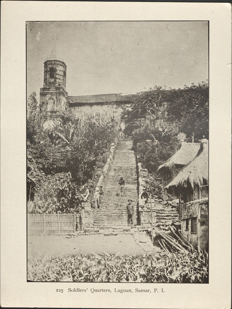 225. Soldiers’ quarters, Laguan, Samar, P. I.