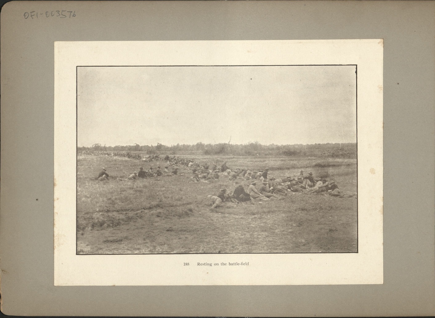 188. Resting on the battle-field.