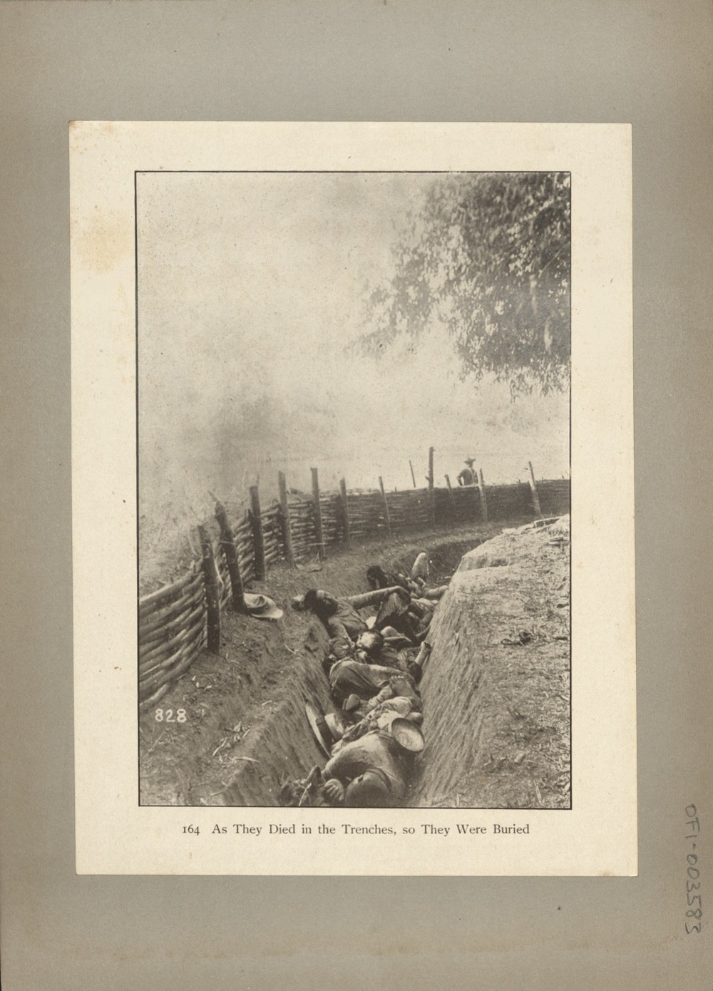 164. As they died in the trenches, so they were buried.