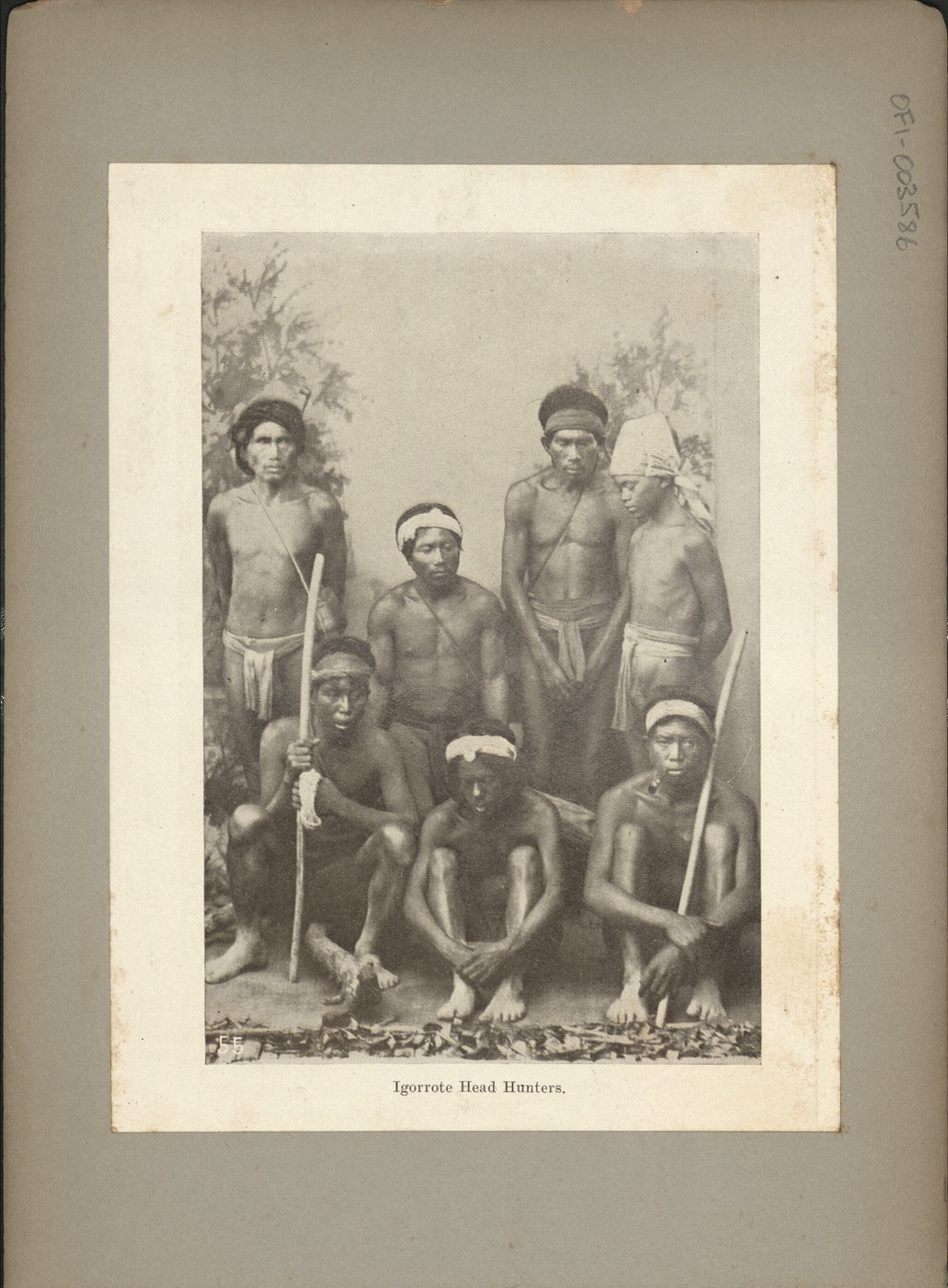55. Igorrote [Igorot] head hunters.