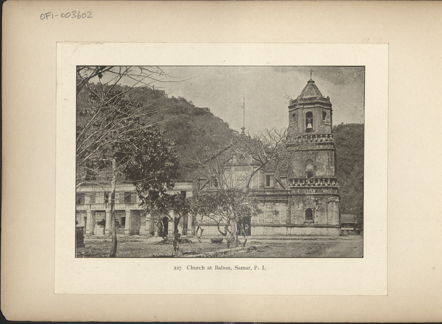 227. Church at Babon [Bobon], Samar, P. I.