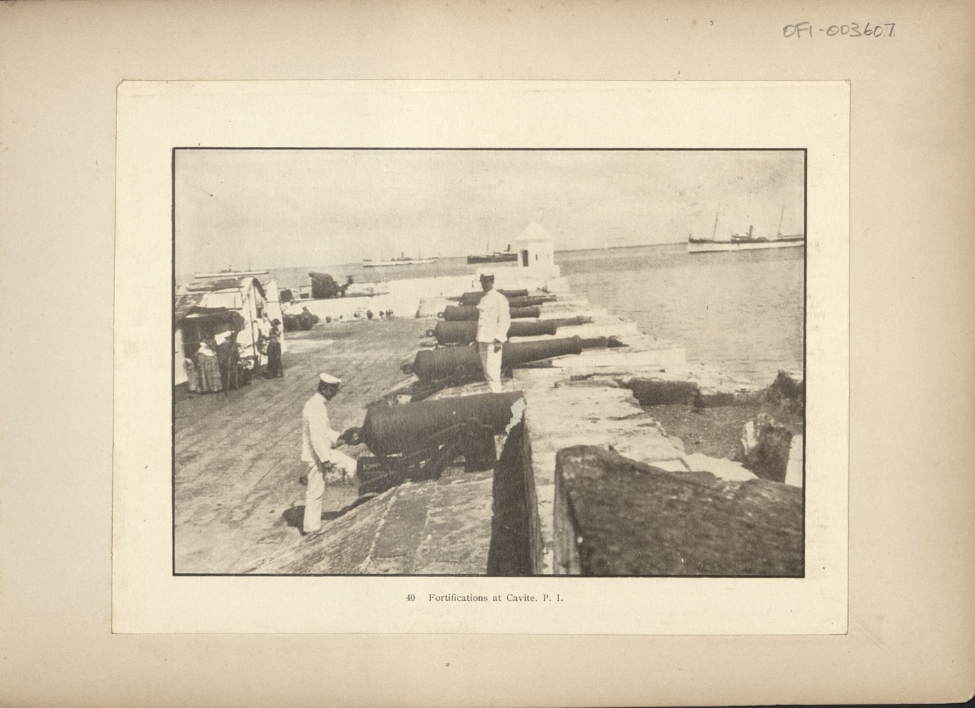 40. Fortifications at Cavite, P. I.