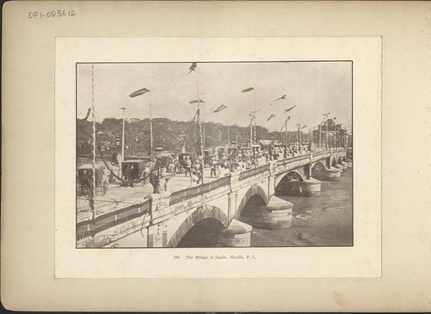 185. The Bridge of Spain, Manila, P. I.