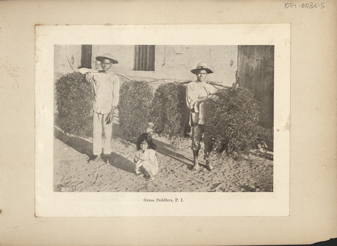 51. Grass peddlers, P. I.